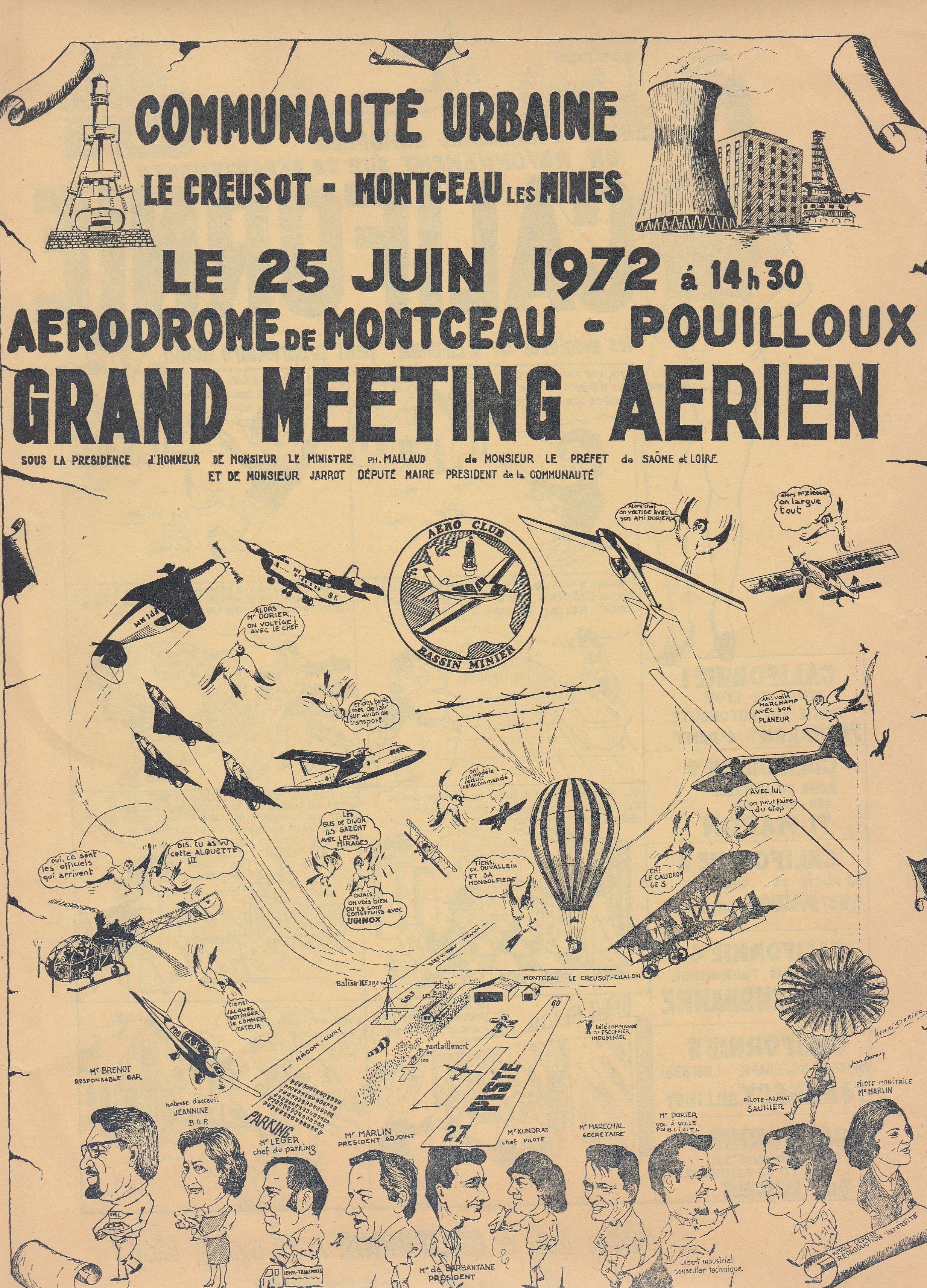 affiche meeting 1972